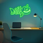 Anglerfish Bone Neon Sign