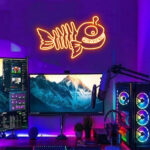Anglerfish Bone Neon Sign 2