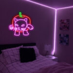 Apple Cat Neon Sign 2