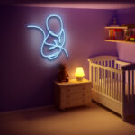 Baby Born Neon Sign