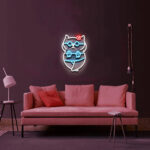Bikini Cat Neon Sign