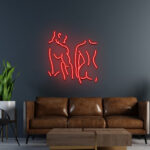 Body Line Neon Sign 3