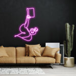 Book Reading Neon Sign 1