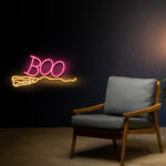 Broom Magic Neon Decor Sign