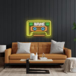 Cassette Neon Sign 1