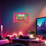 Cassette Neon Sign