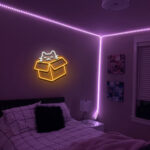 Cat Box Neon Sign