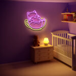 Cat Coffee Neon Sign 3