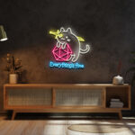 Cat Knife Neon Sign 1
