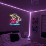 Cat Knife Neon Sign 3