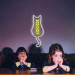 Cat Moon Phases Neon Sign