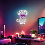 Cat Rock LED Neon 1