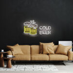 Cold Beer Neon Sign