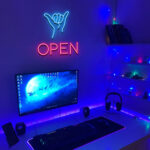 Come in We've open Neon Sign 3
