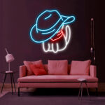 CowBoy Cat Decor Sign 1