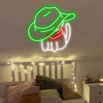 CowBoy Cat Decor Sign