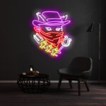 CowBoy Cat Decor Sign 2