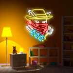 CowBoy Cat Decor Sign