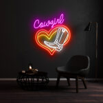 Cowboy Boot Neon Sign 1