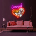 Cowboy Boot Neon Sign 3