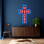 Cross Neon Sign