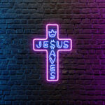 Cross Neon Sign