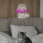 Custom Cat Knife LED Neon