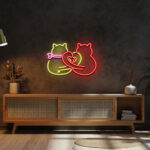 Custom Couple Cat LED Neon