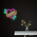 Custom Heart Cat, Dog LED Neon 6