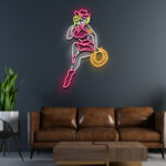 Custom Lady Cowboy LED Neon 2