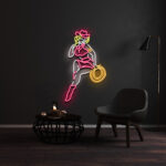 Custom Lady Cowboy LED Neon 3