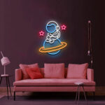 Custom Neon Sign Astronaut 3
