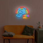 Custom PRIDE Day Neon Sign