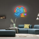Custom PRIDE Day Neon Sign