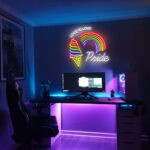 Custom PRIDE Ice Cream Neon Sign