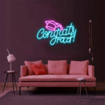 Deco Congrats Grad Neon LED 3