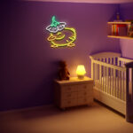 Duck Flower Neon Sign 2