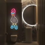 Duck Shower Neon Sign 2