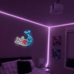 Fat Koi Fish Custom Neon