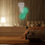 Fat Koi Fish Custom Neon