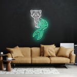 Fat Koi Fish Custom Neon