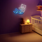 Fat Koi Fish Custom Neon