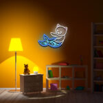 Fat Koi Fish Custom Neon