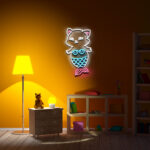 Fat Koi Fish Custom Neon