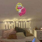 Fat Koi Fish Custom Neon