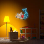 Fat Koi Fish Custom Neon