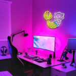 Fat Koi Fish Custom Neon