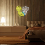 Fat Koi Fish Custom Neon