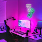 Fat Koi Fish Custom Neon