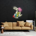 Fat Koi Fish Custom Neon